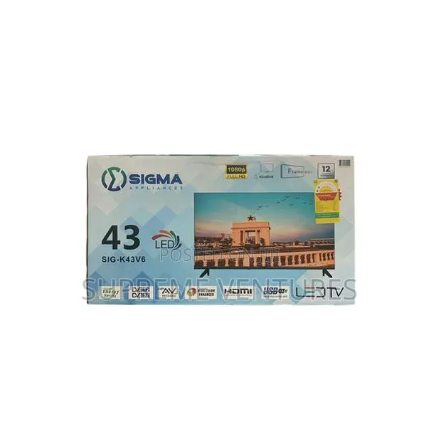Sigma Led Tv 43" Satellite Sig-k43v6 · Photo 1