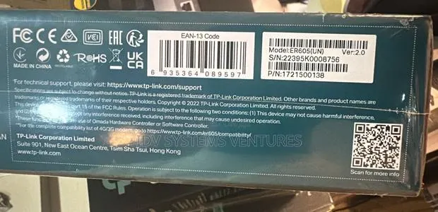 Er605 Omada Gigabit VPN Gateway · Photo 1