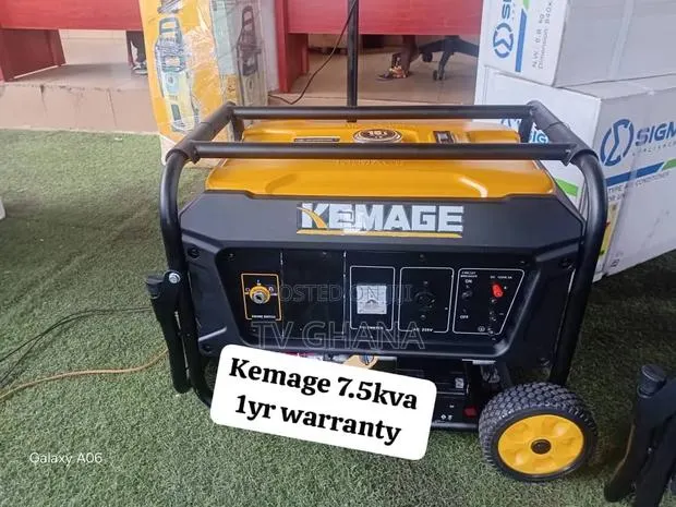 Kemage 7.5KVA 8500 Watt Genset – Quality Dependable Power7.5kva · Photo 1