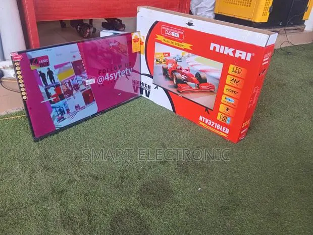 Quality NIKAL 32 Inch LED Television HDMI, USB Movie Play DVB-T2/S2 · Photo 1