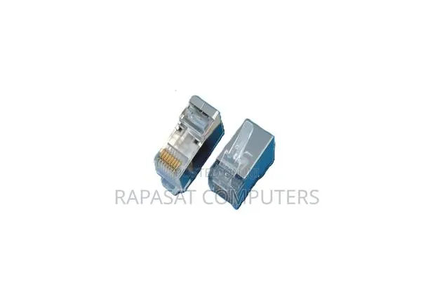 Cat 6 FTP Shielded Rj-45 Pass Through Connectors(20pcs/Pack) · Photo 1