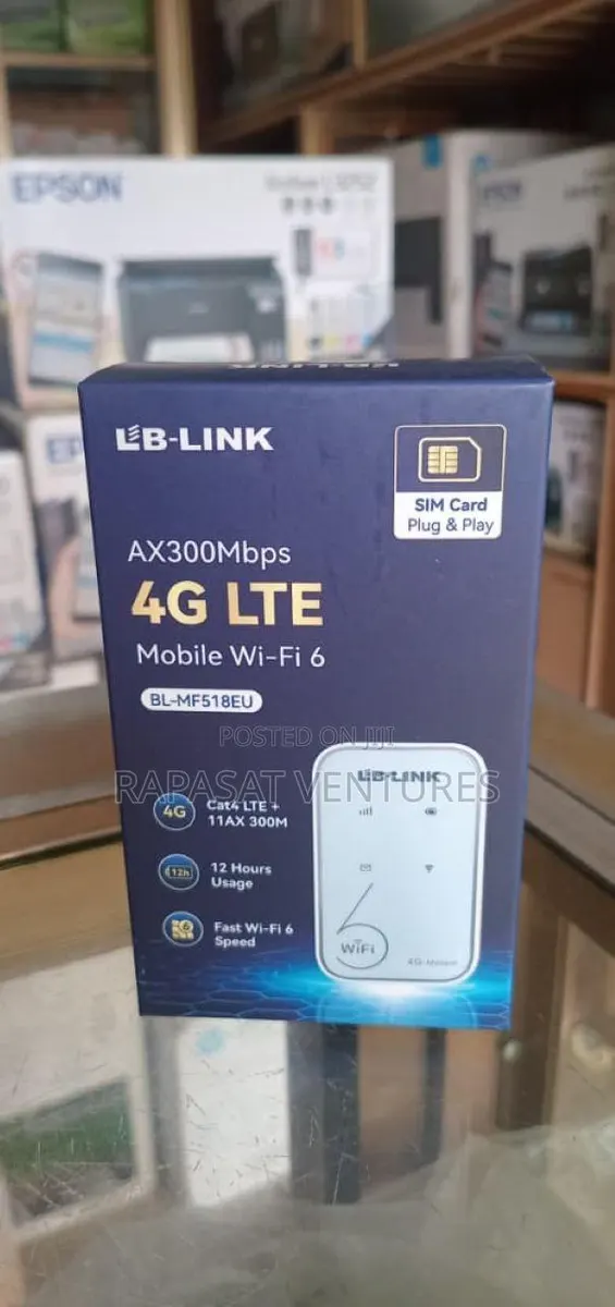Lb-Link Bl-Mf518eu Ax300mbps 4g Mobile Wi-Fi · Photo 1