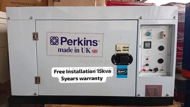 Perkins 15kVA Diesel Generator – Brand New Ready to Use 15kva · Photo 1