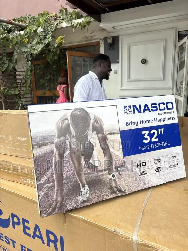 Get Sleek Nasco 32” Led Digital Satellite Television(Black) · Photo 1