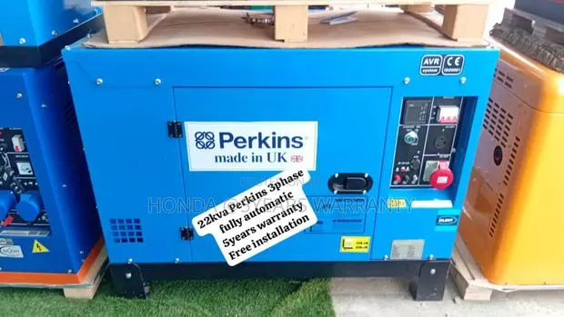 Breathe Easy With Perkins 22kva 3phase Generator Fully Ats · Photo 1