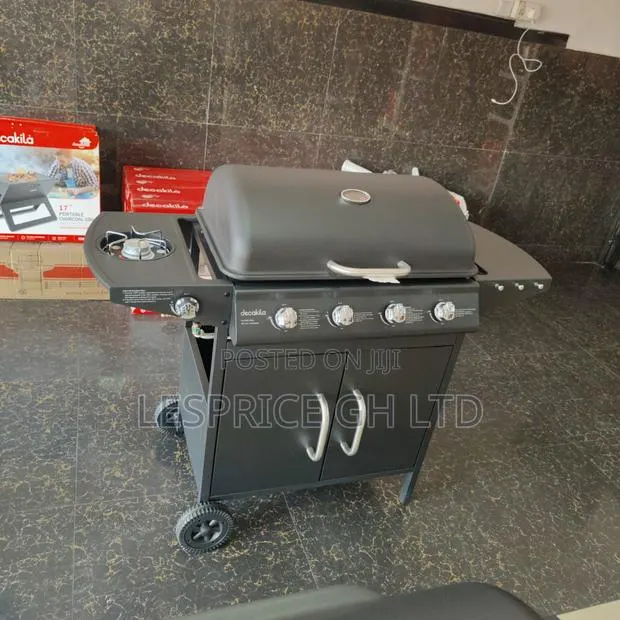 Long Lasting Original Decakila 4 Burner Gas Grill Stand · Photo 1