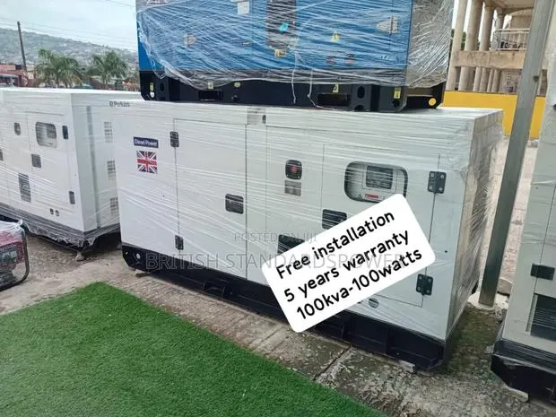 Large Scale Flow 100kva Silent Diesel Generator · Photo 1