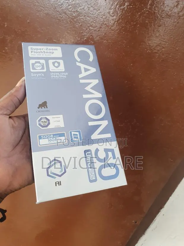 New Tecno Camon 50 Ultra 512 GB Blue · Photo 1
