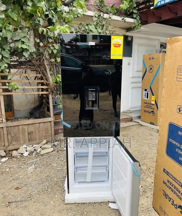 Quality Chilling Pearl PF-433BBGWD-A1 2 Door Fridge(Glass) · Photo 1