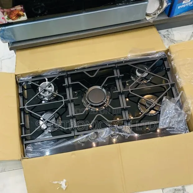 Lastest Black Kenwood 90cm Built-in Gas Hob (Black · Photo 1