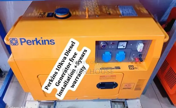 The Chance Chamber Perkins Diesel Generator 10kva Silent · Photo 1