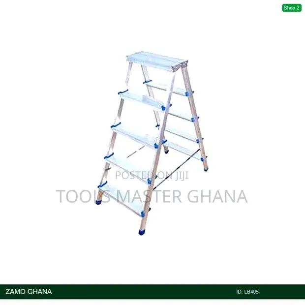 4+1 (X2) Steps Ladder Aluminium - Lb405 · Photo 1