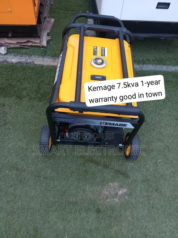 KEMAGE 8500W Petrol Generator Durable Powerful Electricity Backup · Photo 1