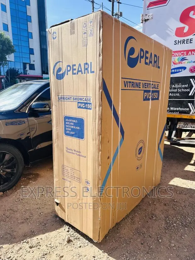 High Quality Sleek White Pearl PVC-150 950L Display Fridge · Photo 1
