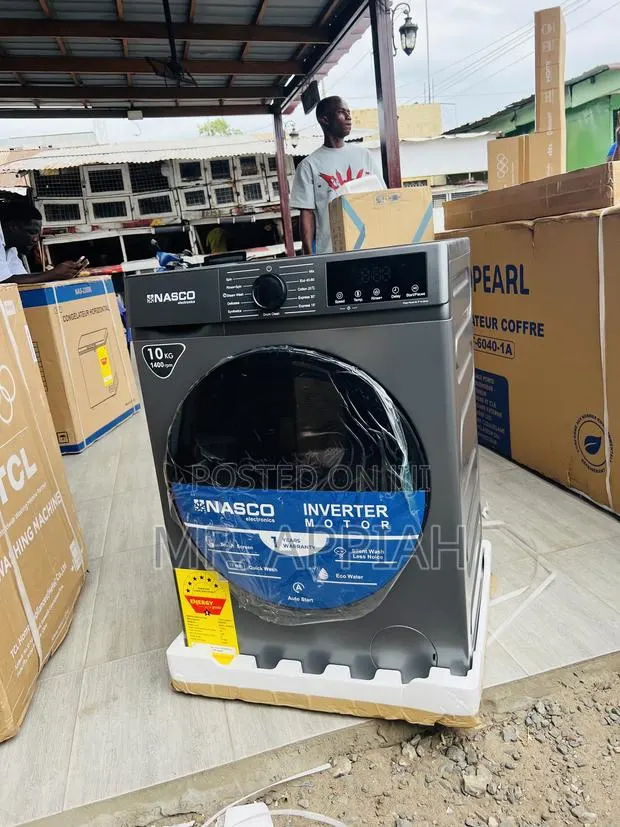 Extremely Classic Nasco 10kg Full Automatic Washing Machine(Gray) · Photo 1