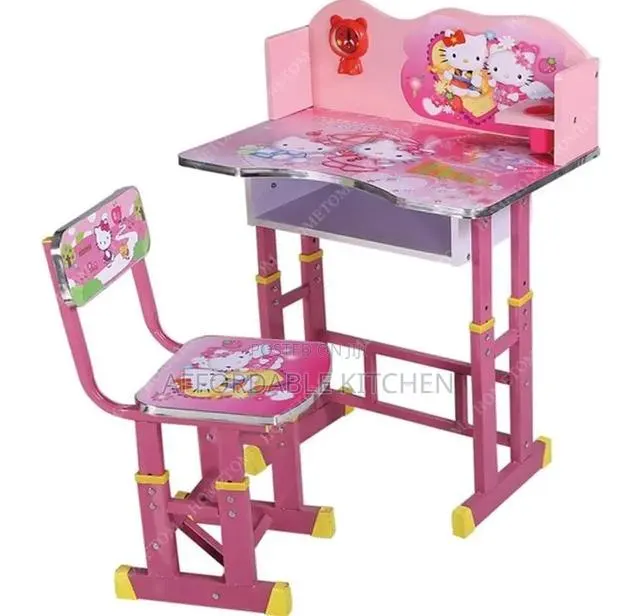 Kids Study Table And Chair Desk · Photo 1