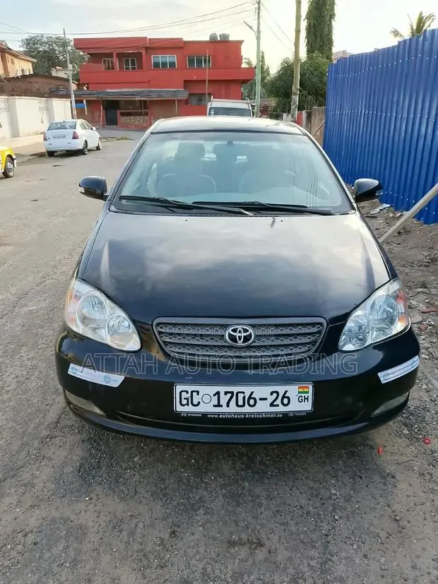Toyota Corolla 2008 Black · Photo 1