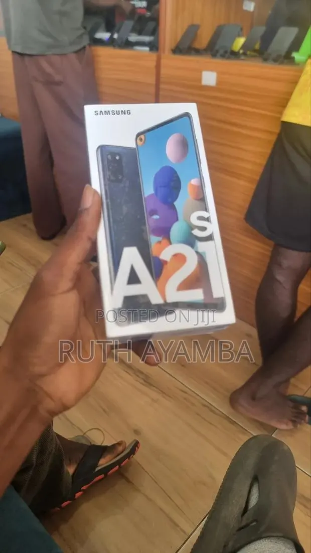 New Samsung Galaxy A21s 128 GB Black · Photo 1