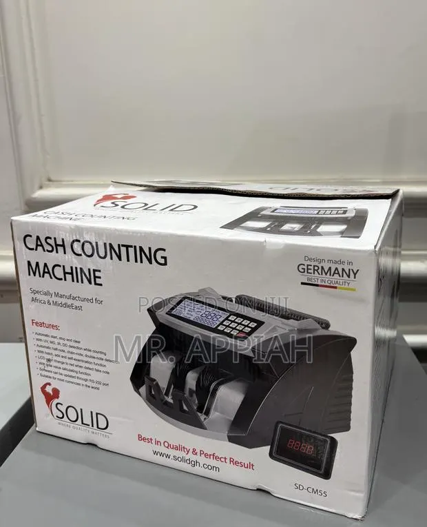 Newly in Stock Solid Counting Machine Sd-Cm55(Black) · Photo 1