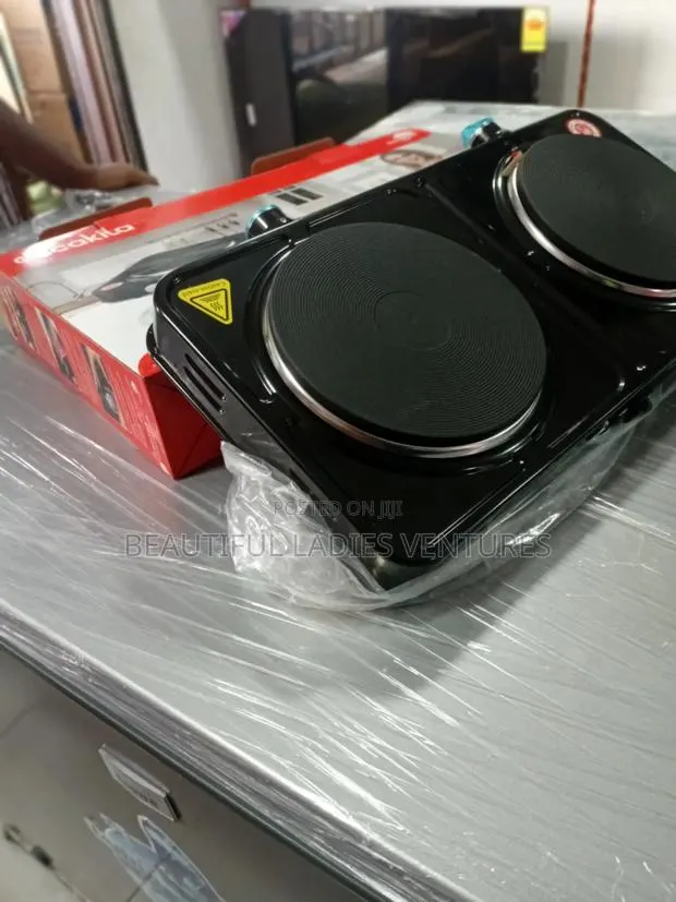Decakila Electric Double Burner – Durable Efficient · Photo 1