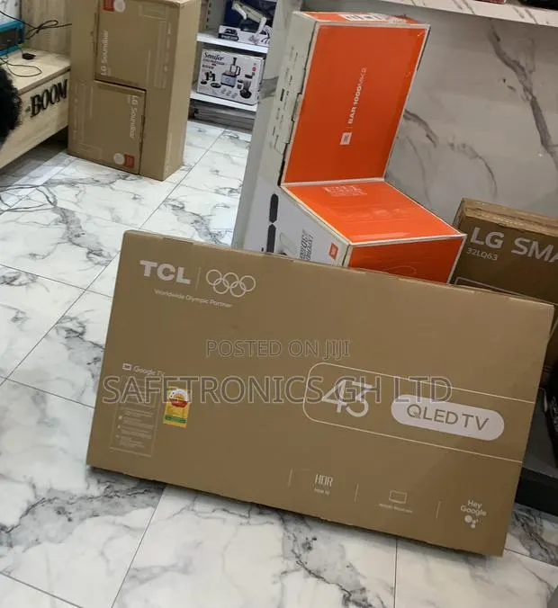 Fresh Sealed TCL 43′′ FHD Smart Android Television · Photo 1