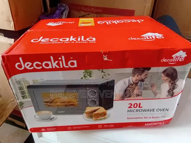 Decakila Microwave 20L – Ideal for Reheating, Defrosting · Photo 1