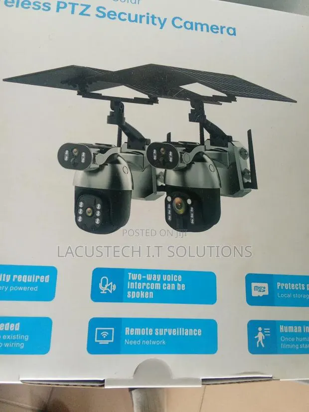 Dual Lens PTZ Solar 4G Camera · Photo 1