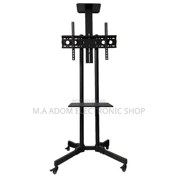 Tv Stand With Under Rolling Wheels 32”-70” · Photo 1