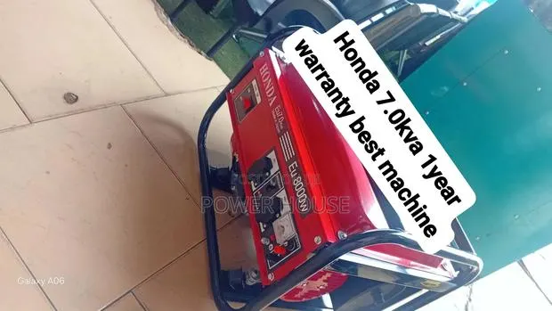 Available
Honda 7.0kVA Fuel Saver Generator With Strong Output · Photo 1