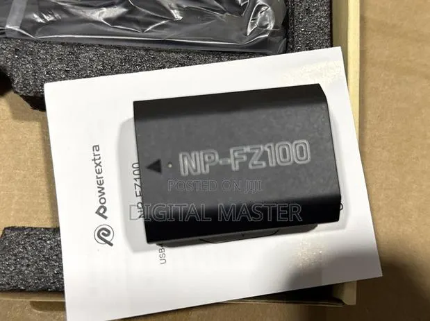 Powerextra Usb-c Np-fz100 Replacement Battery (7.2v 2500mah 18wh) · Photo 1