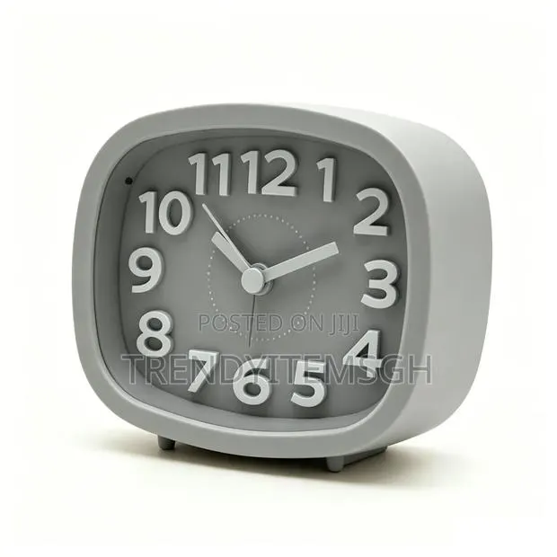 Modern Silent Table Clock – Minimalist Home Office Desk Clock · Photo 1