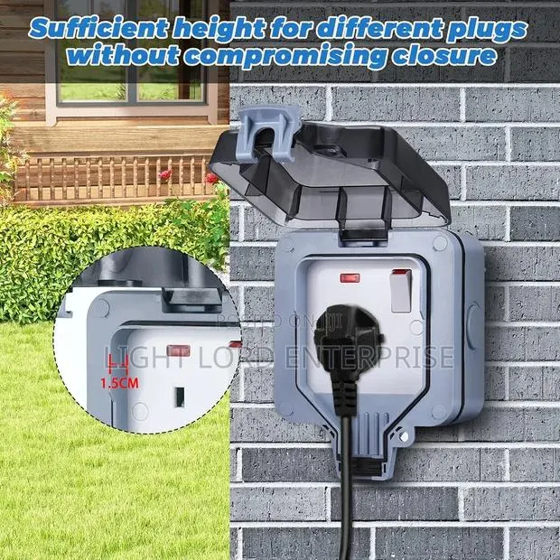 Unique Single Waterproof Socket · Photo 1