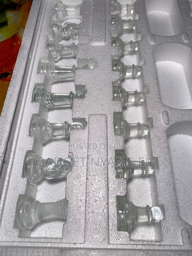 Classic Glass Chess Board (19*19)centimeters · Photo 4