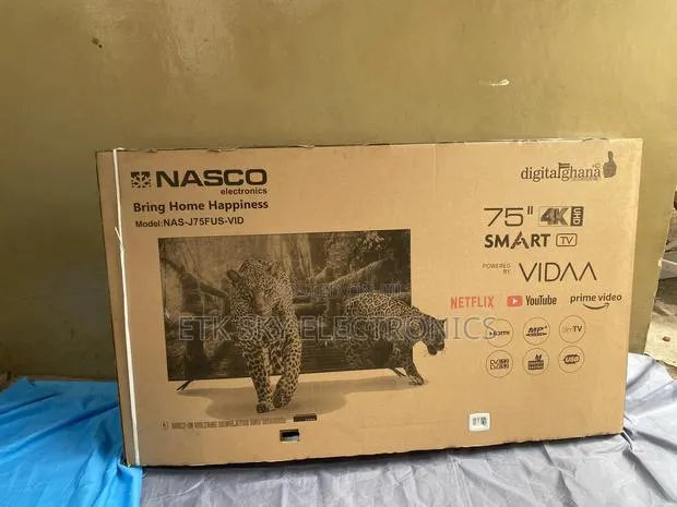 Nas-J75fus-Vid Nasco 75” Smart Uhd Tv · Photo 1
