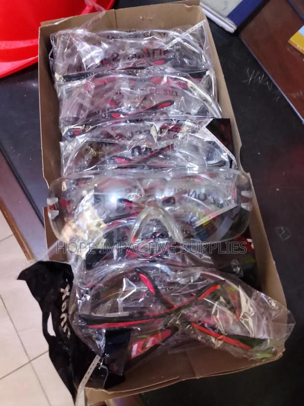 Uvex Safety Protective Spectacle.(Anti-scratch & Anti Fog[12 Per Pack] · Photo 4