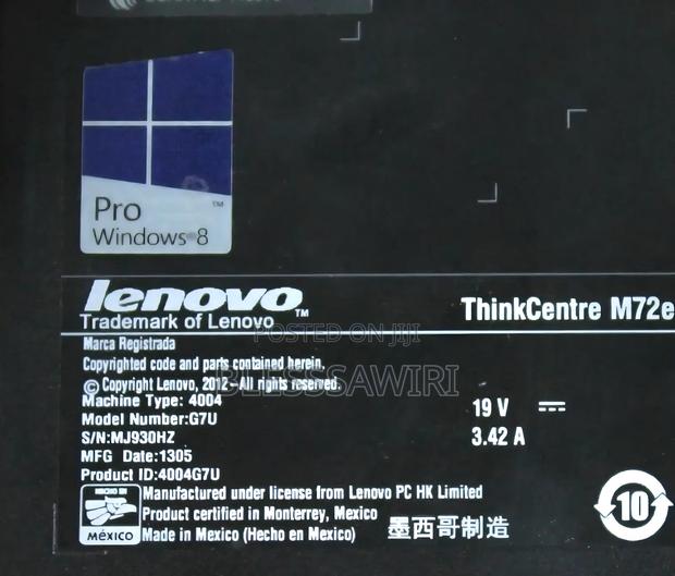 Desktop Computer Lenovo 4GB Intel Core i5 SSD 128GB · Photo 4