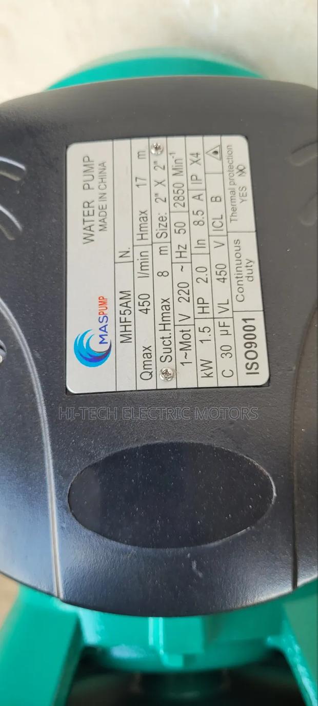 2hp 2" × 2" Water Pump · Photo 2