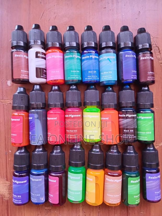24 Pieces Set Color Uv Pigment For Epoxy Resin Arts Crafts · Photo 1
