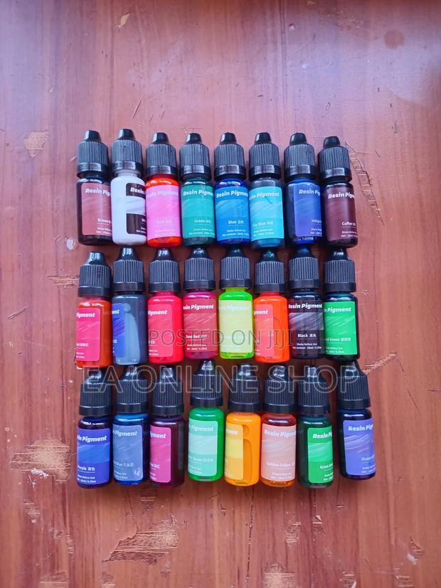 24 Pieces Set Color Uv Pigment For Epoxy Resin Arts Crafts · Photo 3