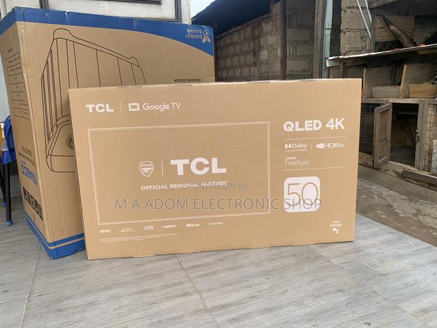 TCL 50” Qled Smart Bluetooth Tv · Photo 1