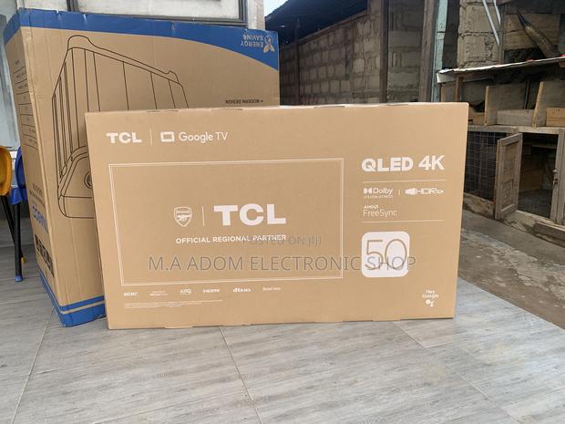 120hz TCL 50” Qled Tv · Photo 1