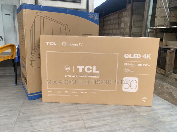 TCL 50” Qled Google Tv With Voices Control Remote · Photo 2