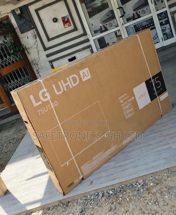 Secure Good 75 Inch Smart Led Uhd Lg Ut80 2024/25 Tv · Photo 2