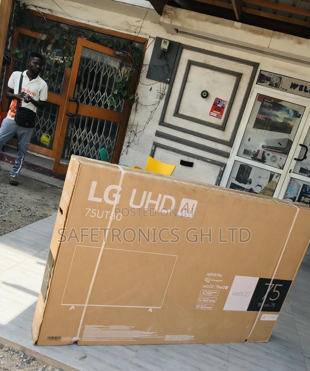 Secure Good 75 Inch Smart Led Uhd Lg Ut80 2024/25 Tv · Photo 1