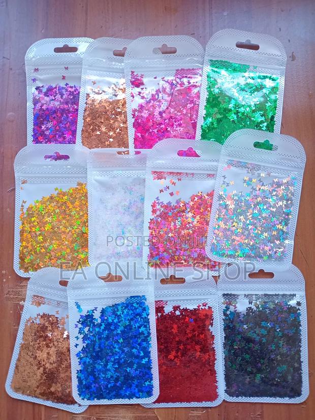 12 Pieces Colors Set Butterfly Glitters for Epoxy Resin Arts · Photo 2