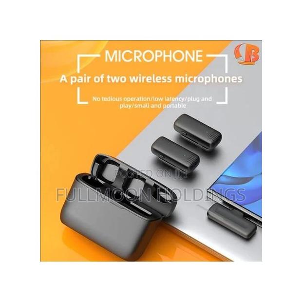 Professional Wireless Lavalier Type C Microphone · Photo 1