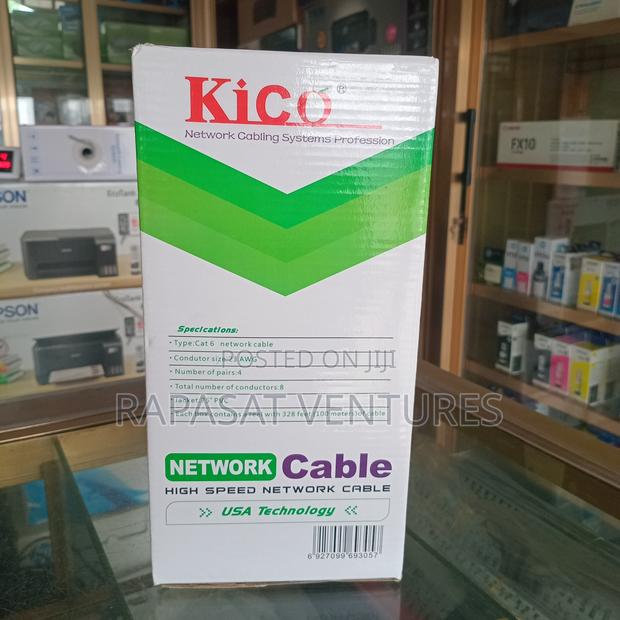 Kico 23awg Cat 6 Network Cable 100 Meters · Photo 1