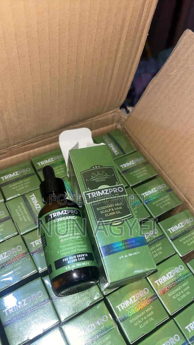 Hair Growth Oil (Trimzpro) Rosemary Infuse With Boitin · Photo 1