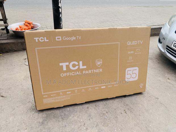 TCL 55” Qled Led Tv With Wi-Fi Bluetooth Seamless Connect · Photo 1