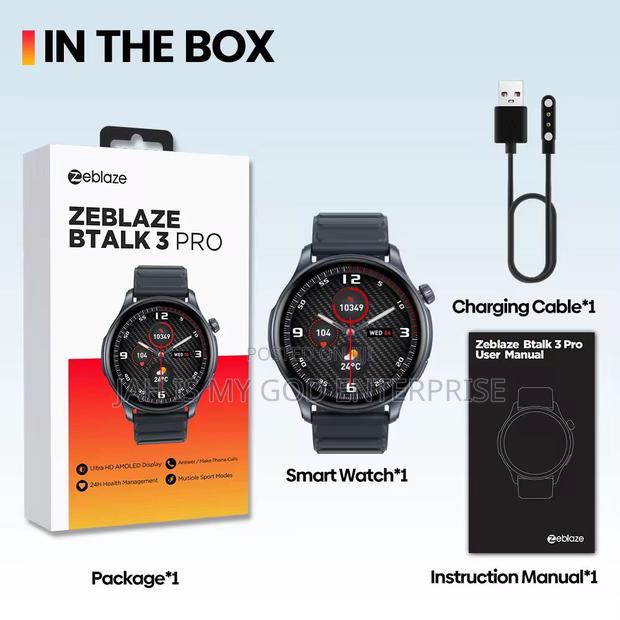 Zeblaze Btalk 3 Pro Smart Watch Amoled Display Smartwatch · Photo 5